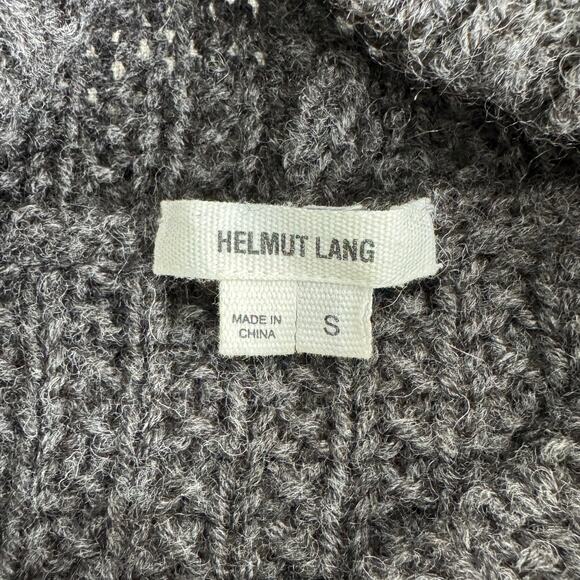Helmut‎ Lang alpaca/wool oversized mock neck sweater Womens Small - Picture 9 of 12
